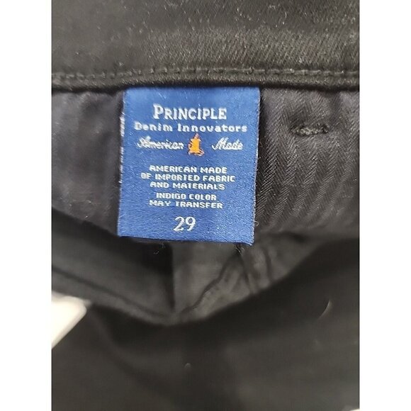 Principle Denim Jeans The Allure Black Boot Cut Mid-rise NWT Women's 29 - Picture 8 of 10